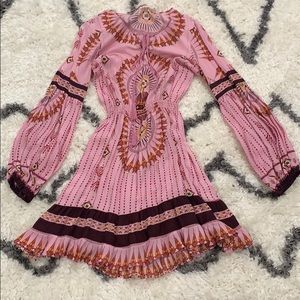 NWOT long sleeve short dress